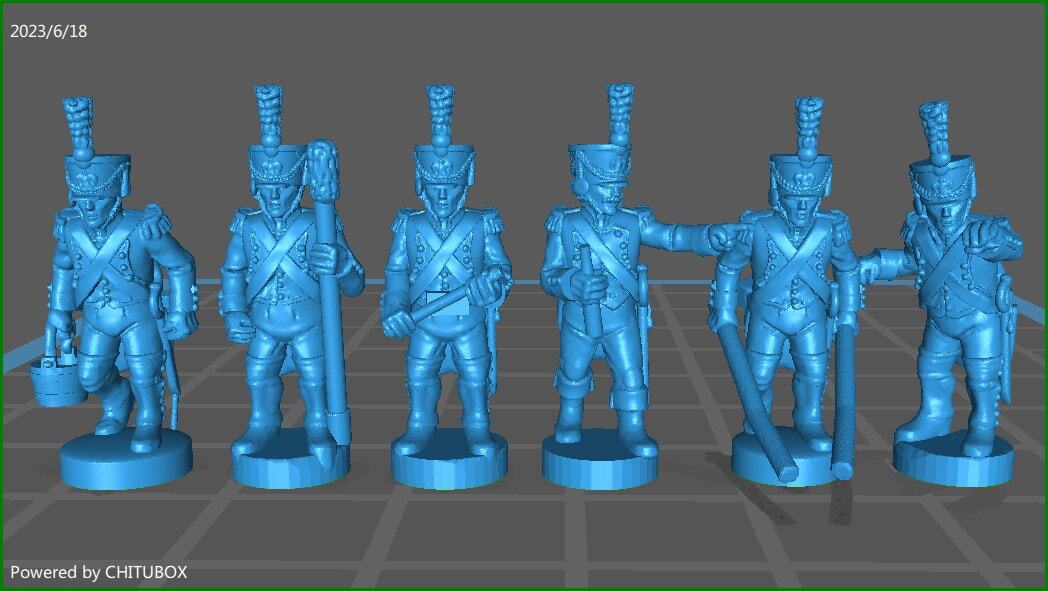 small 15mm “w epic size”French Jeune Guard Artillery 1809-12 small 15mm “w epic size”French Jeune Guard Artillery 1809-12