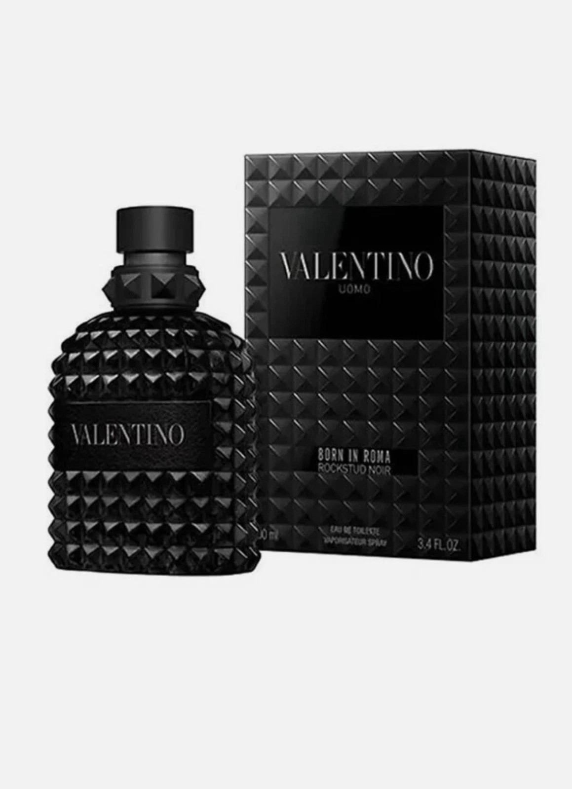 Valentino Uomo Born in Roma Rockstud Noir Eau de Toilette Spray 3.4 fl oz Valentino Uomo Born in Roma Rockstud Noir Eau de Toilette Spray 3.4 fl oz