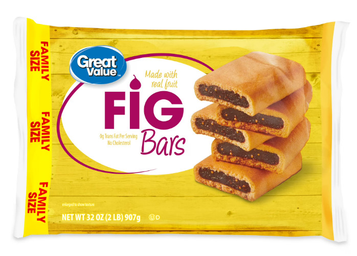 Great Value Fig Bars, Family Size, 32 oz Great Value Fig Bars, Family Size, 32 oz
