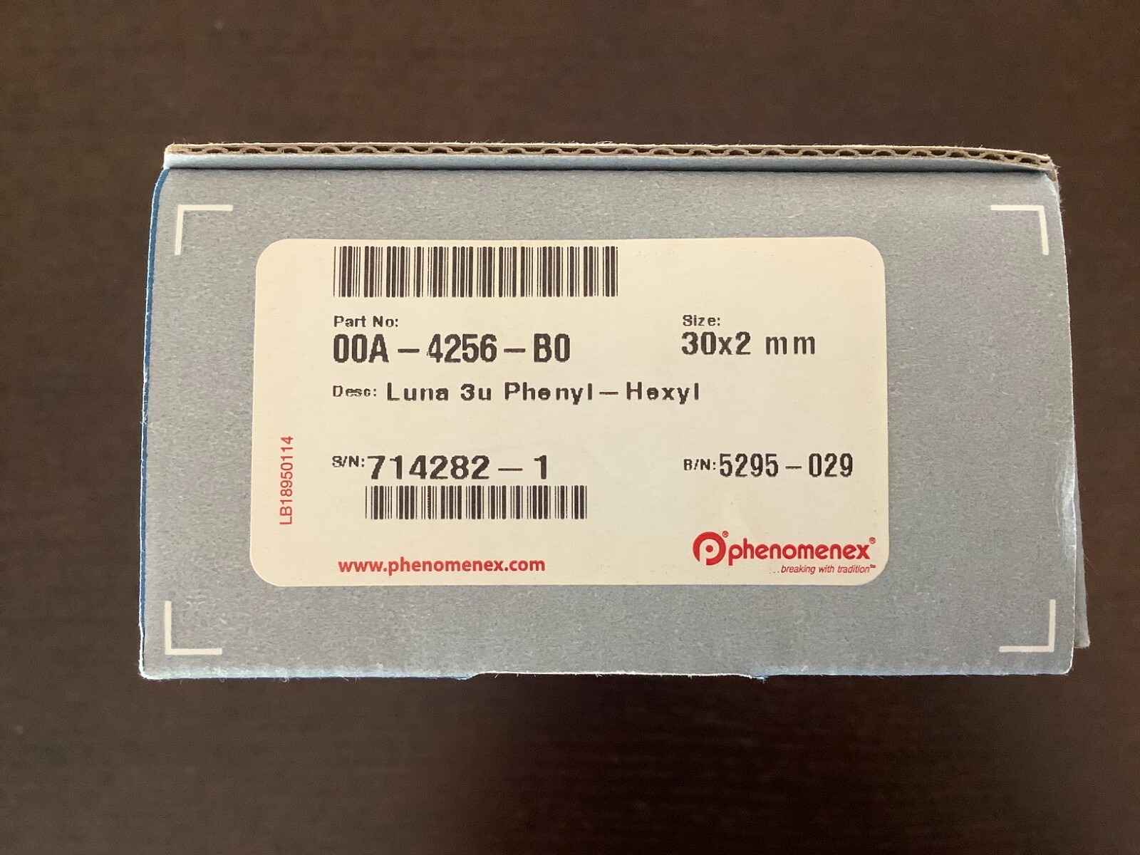 NEW PHENOMENEX 00A-4256-B0 