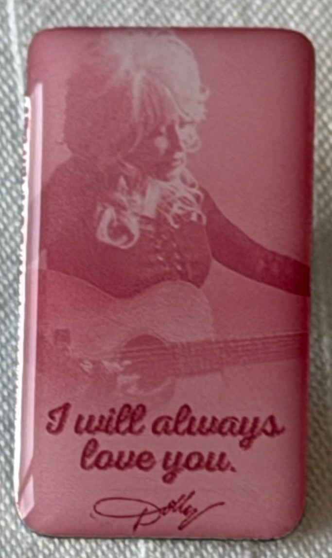 2026 Dollywood Exclusive Run Dolly Parton I Will Always Love You Pin with DW Map