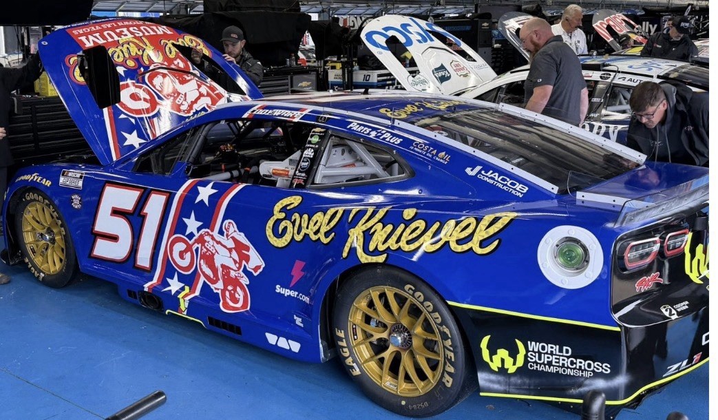 Custom 2026 Cody Ware #51 Evel Knievel 1/64 Scale NASCAR Diecast PREORDER Custom 2026 Cody Ware #51 Evel Knievel 1/64 Scale NASCAR Diecast PREORDER