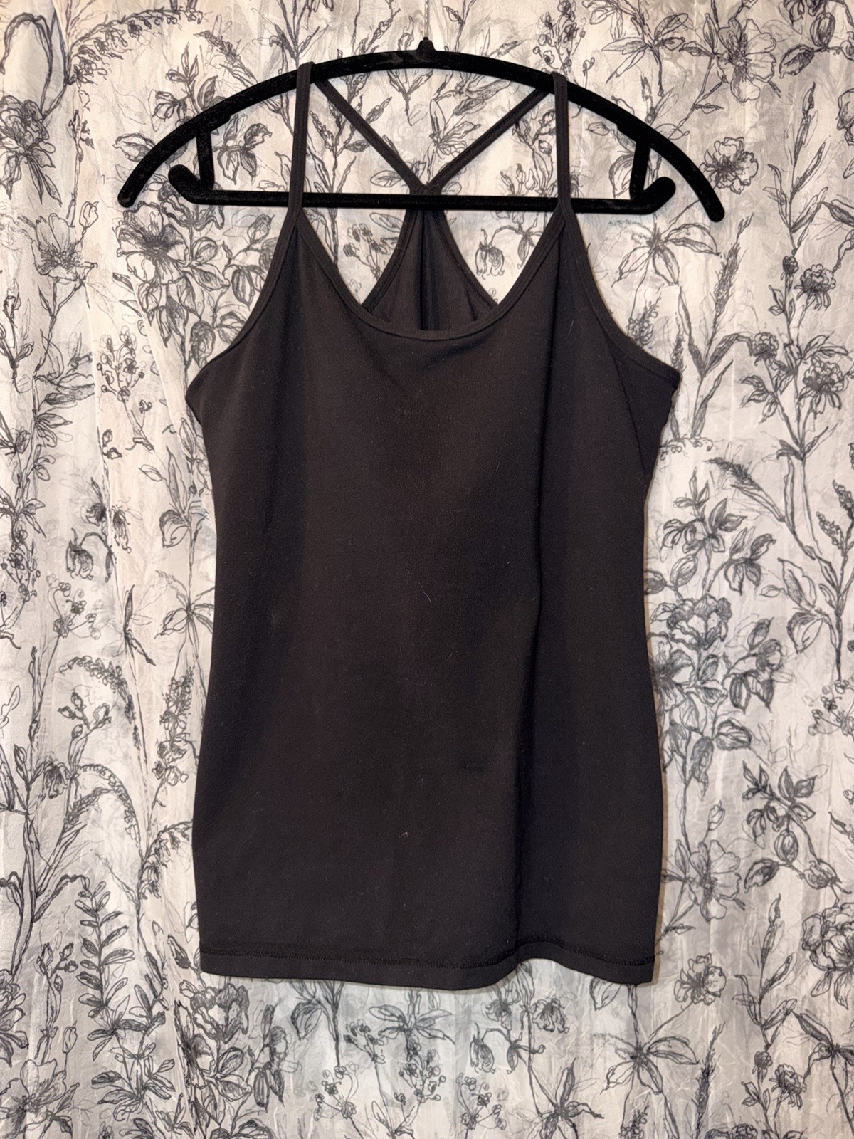 Lululemon Racerback Tank Top Black Lululemon Racerback Tank Top Black