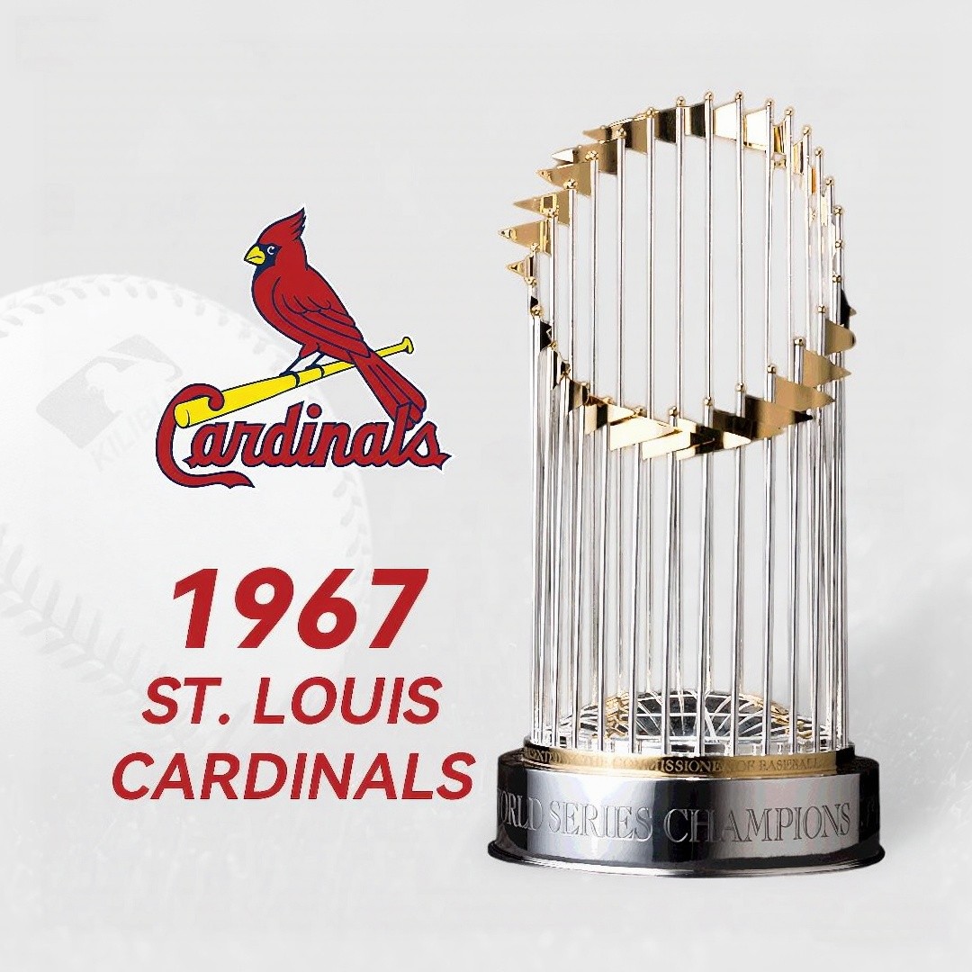 1967 St Louis Cardinals World Series Commissioner Trophy Replica MLB Collectible