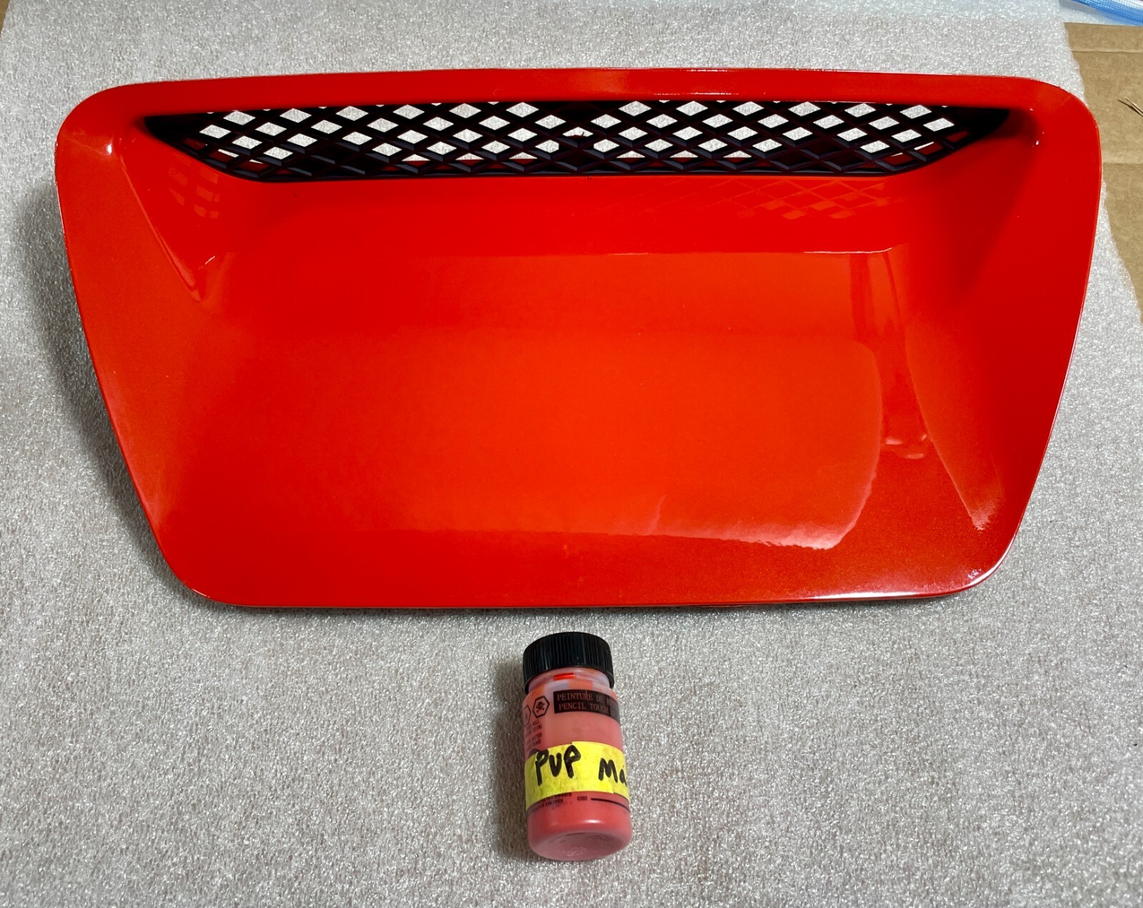Dodge Ram SRT-10 PAINTED PVP Mango Hood Scoop Insert BEST BOLT ON 1500 2500 3500