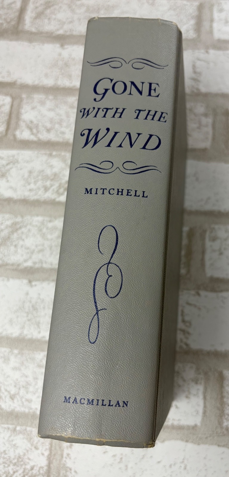 1936 Gone With The Wind Hardcover Deluxe Leatherette Binding Margaret Mitchell