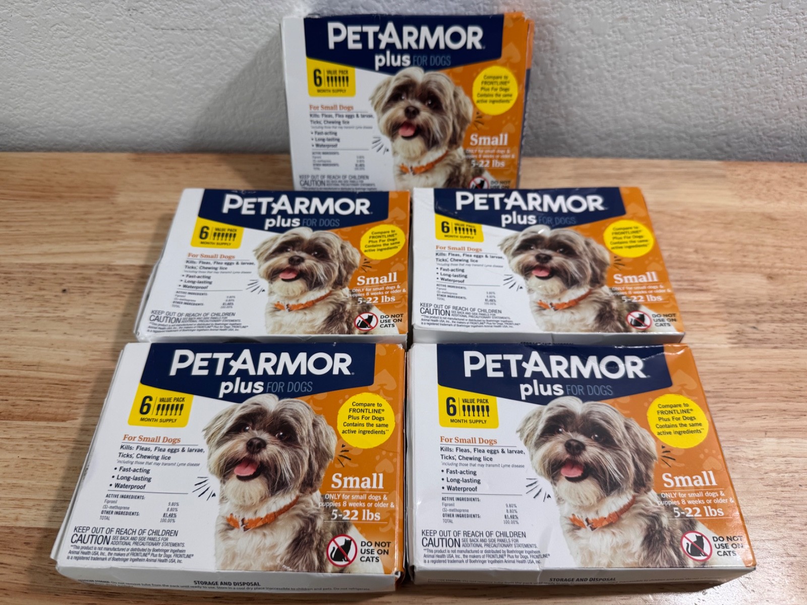 *Read* PetArmor Plus Flea and Tick Prevention for Dogs 5-22 lbs 6 pack (5 boxes) *Read* PetArmor Plus Flea and Tick Prevention for Dogs 5-22 lbs 6 pack (5 boxes)