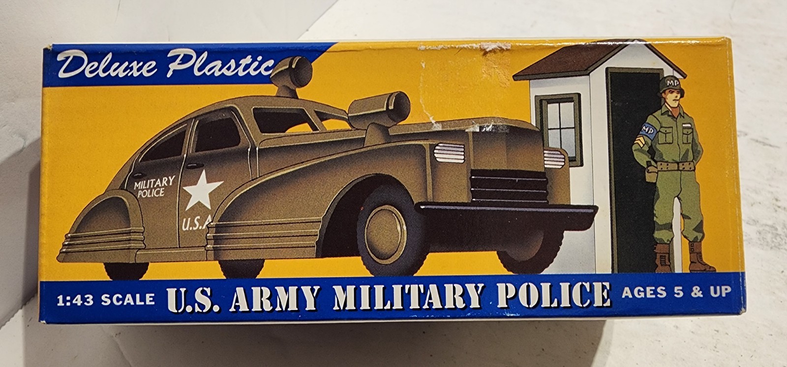 Deluxe Plastic 1:43 Scale Dimestore Dreams U. S. Army Military Police #20036 Deluxe Plastic 1:43 Scale Dimestore Dreams U. S. Army Military Police #20036