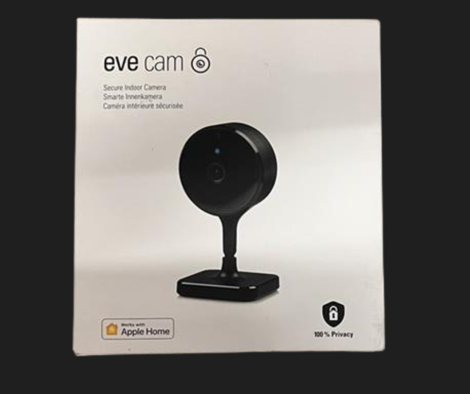 NEW Eve Cam (Apple Home) – Smart Indoor Camera, 1080p Resolution- Box is damaged