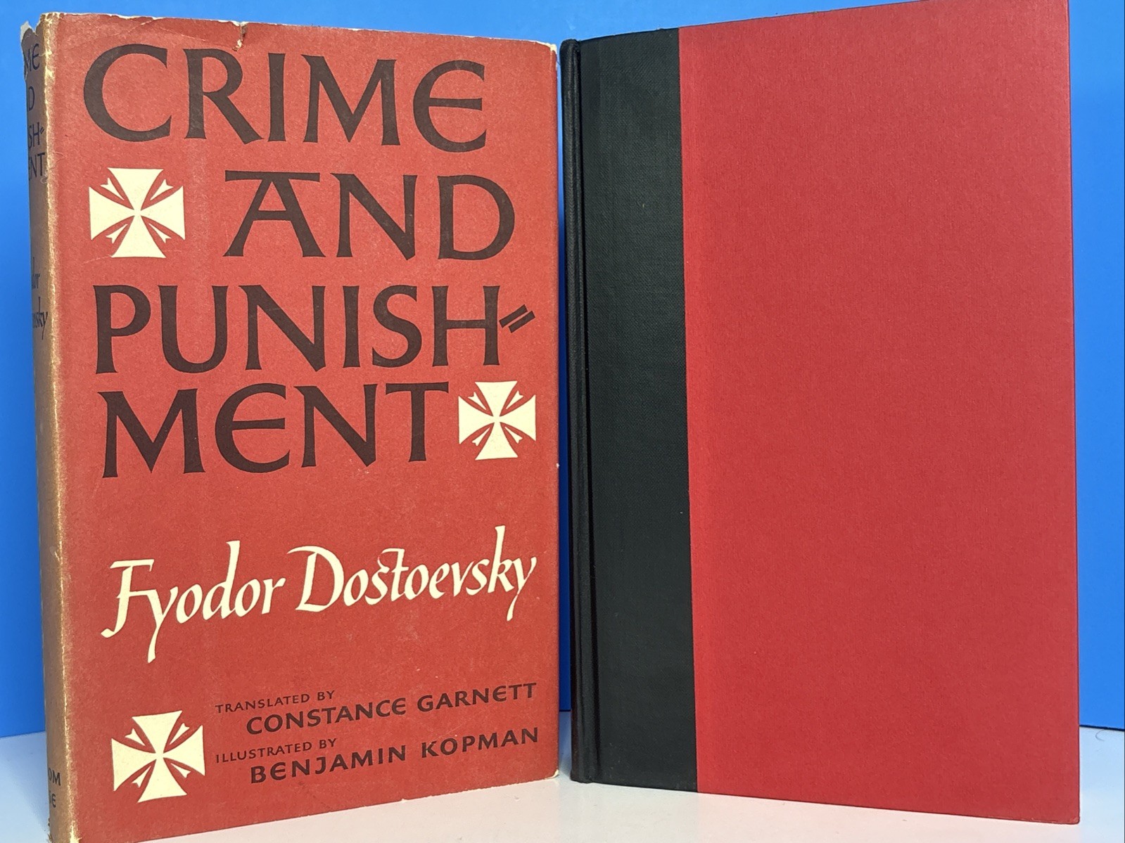 Crime and Punishment by Fyodor Dostoevsky (1956 Hardcover w/ DJ)  Random House