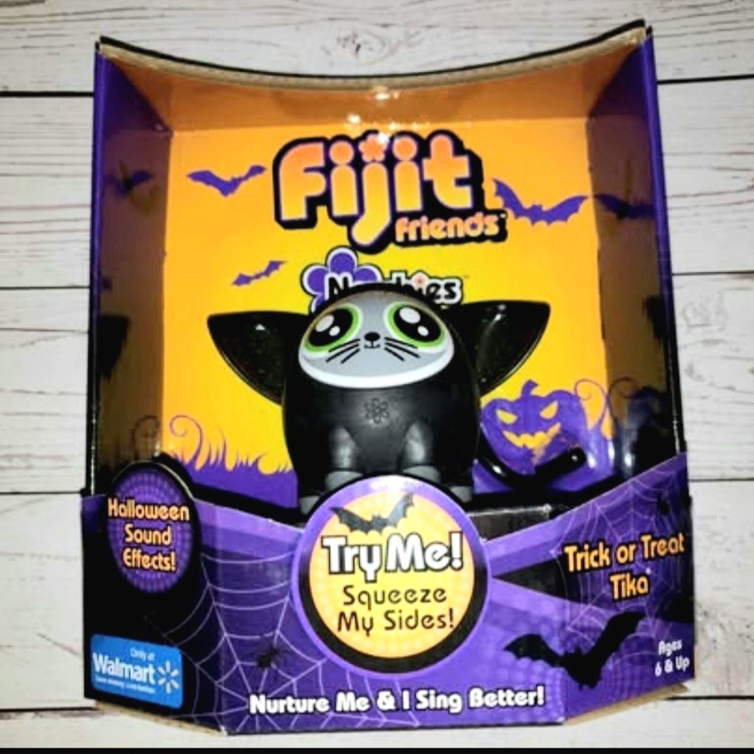 RARE Fijit Friends Newbies Trick or Treat Tika 2012 - NIB (Needs New Batteries) 