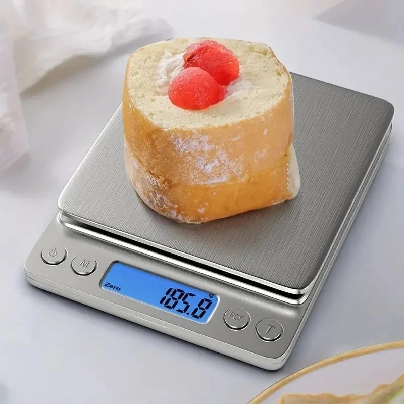 Digital Food Scale 3000g x 0.1g High Precision Kitchen Scale Calorie Meal Prep