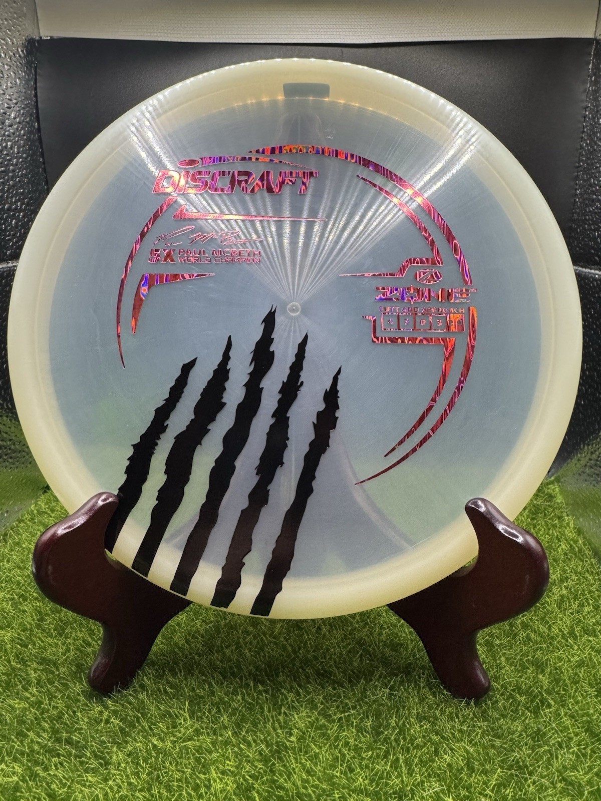 Discraft Zone Z 5X Matte Black Claws 173-174g Clear Discraft Zone Z 5X Matte Black Claws 173-174g Clear