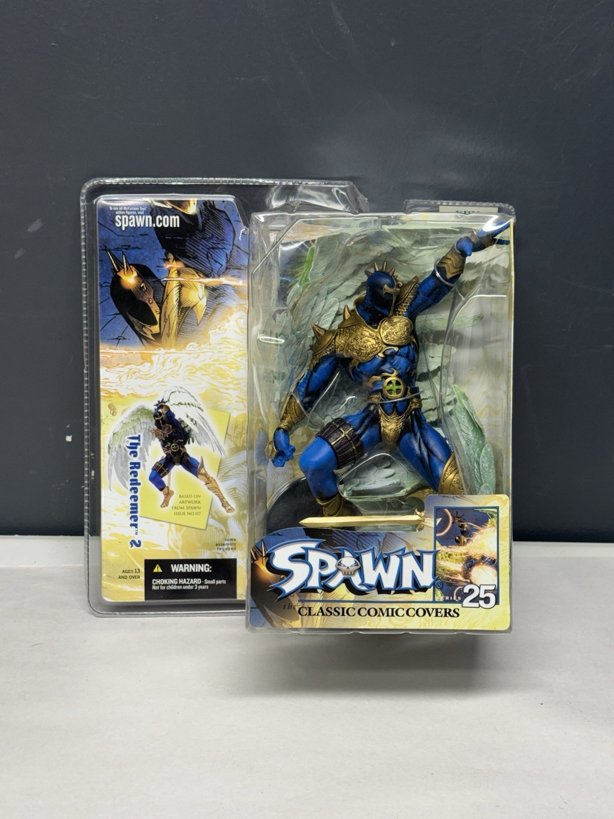 SEALED - 2004 McFarlane Spawn The Redeemer 2 Series 25 Classic Covers Figure SEALED - 2004 McFarlane Spawn The Redeemer 2 Series 25 Classic Covers Figure