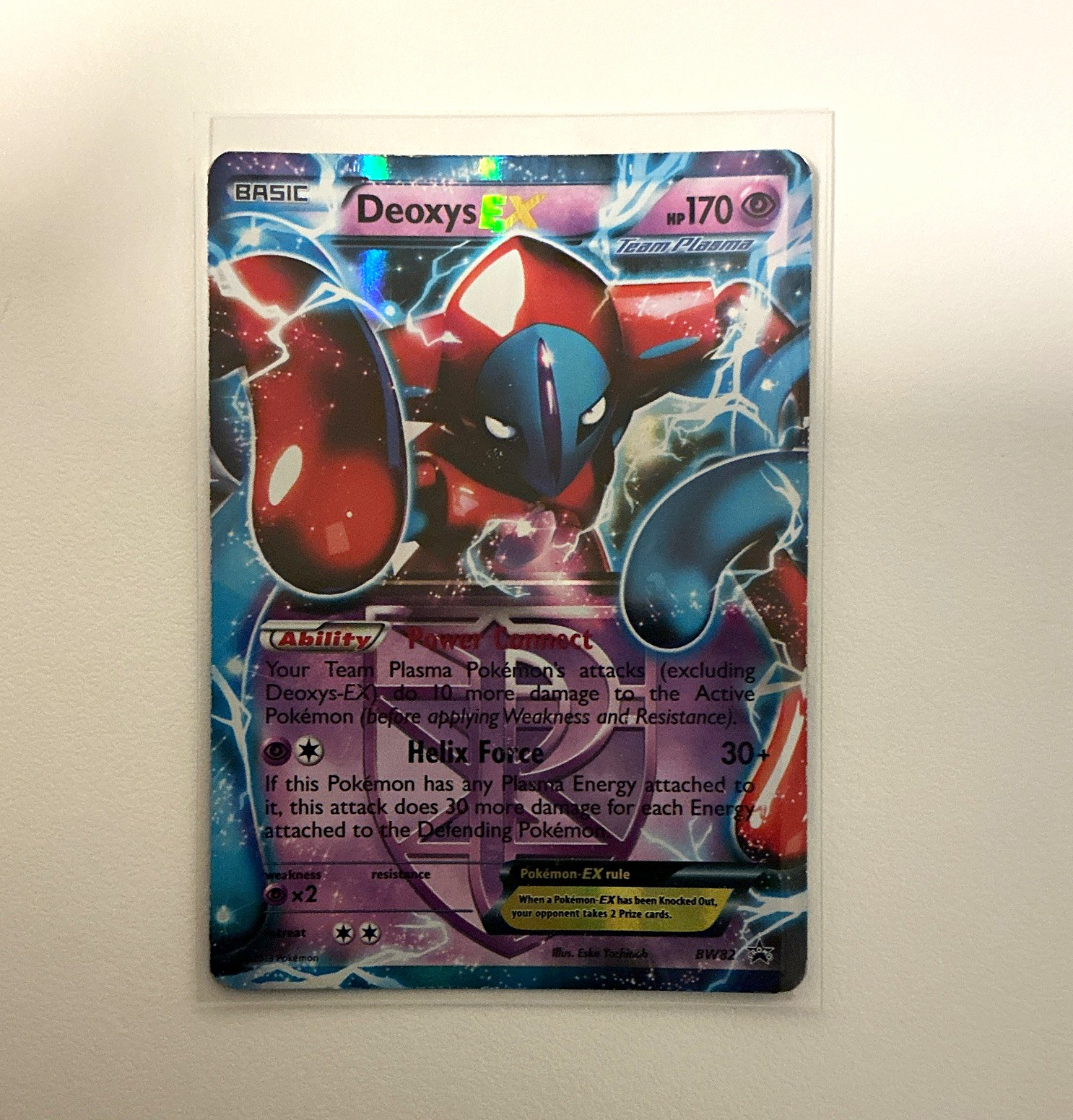 The Pokémon Company Deoxys EX BW82 Black & White Promo Holo EN 170 HP