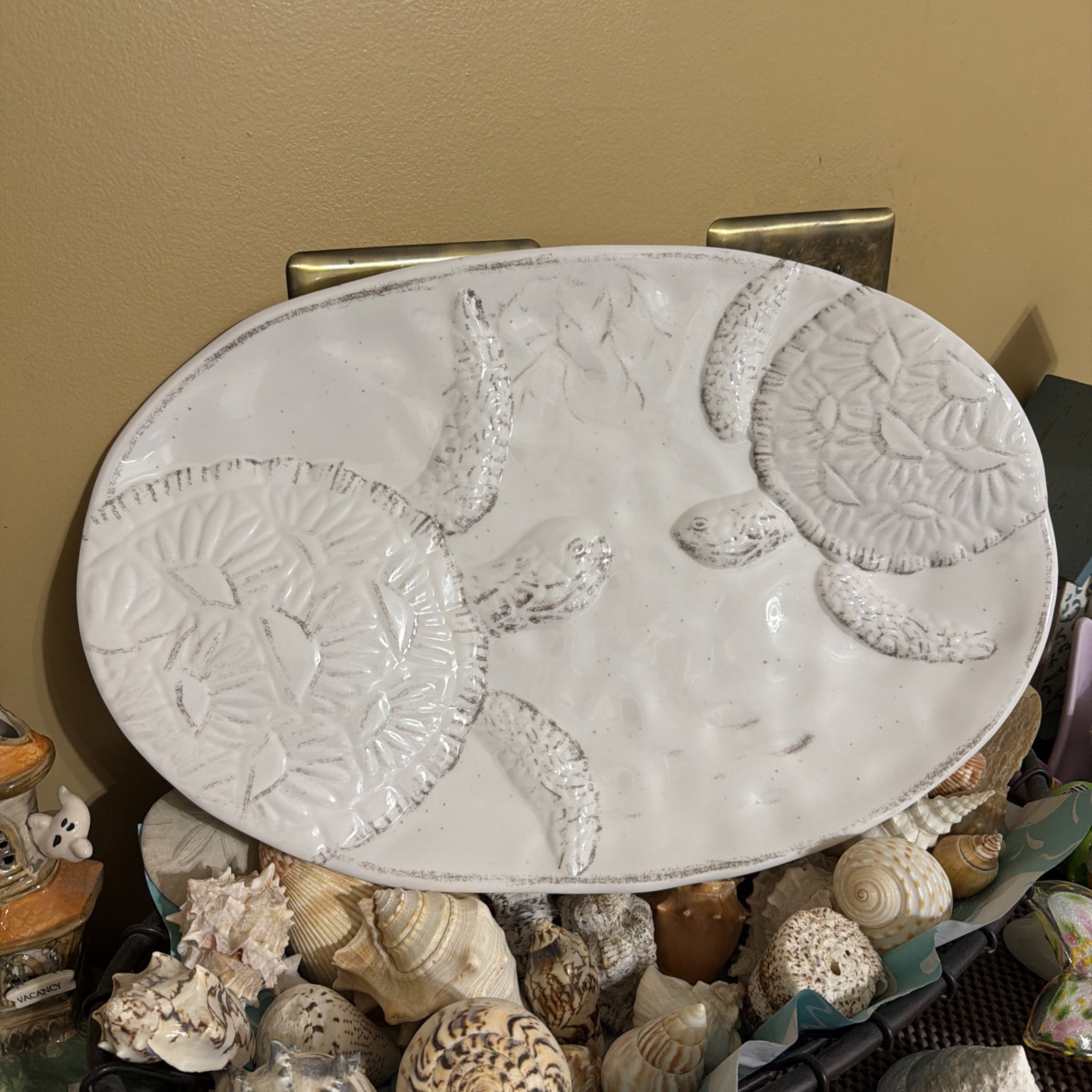Pier 1 Imports Melamine Oval Sea Turtle Serving Platter Pier 1 Imports Melamine Oval Sea Turtle Serving Platter