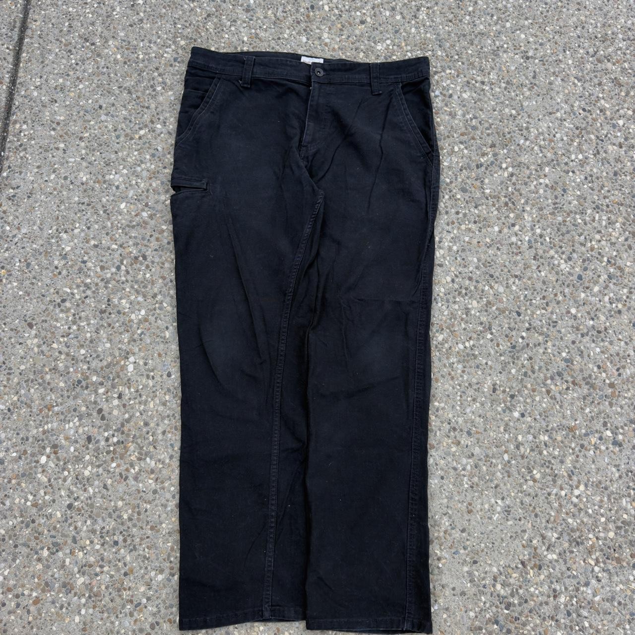 Weatherproof Vintage Relaxed Fit Black Stretch Pants Weatherproof Vintage Relaxed Fit Black Stretch Pants