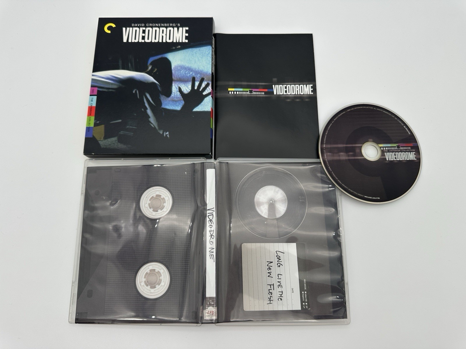 Videodrome (1983) - The Criterion Collection #248- Blu-ray w/ Book - Cronenberg