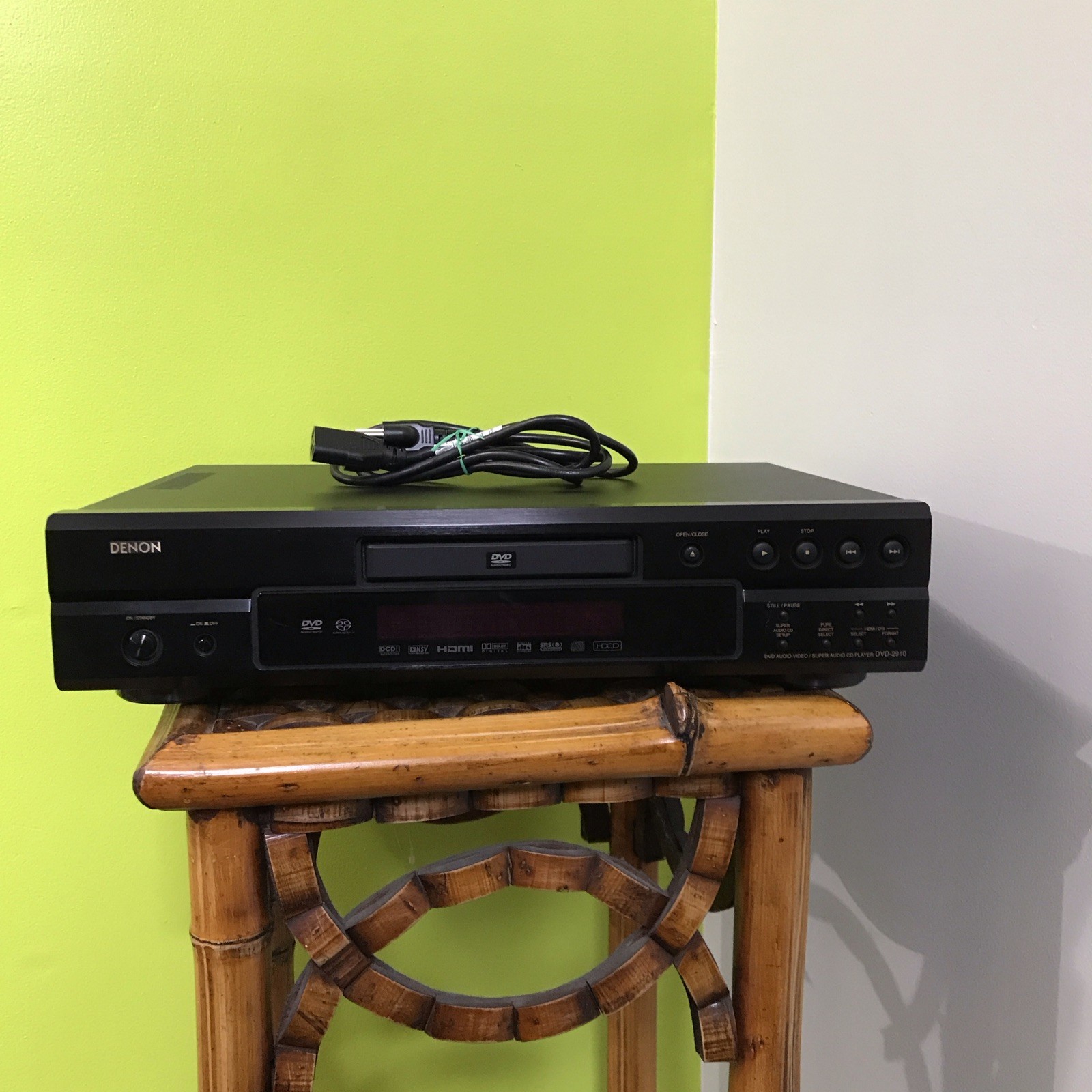 Vintage DENON DVD-2910 Universal SACD / DVD-Audio Player *Tested