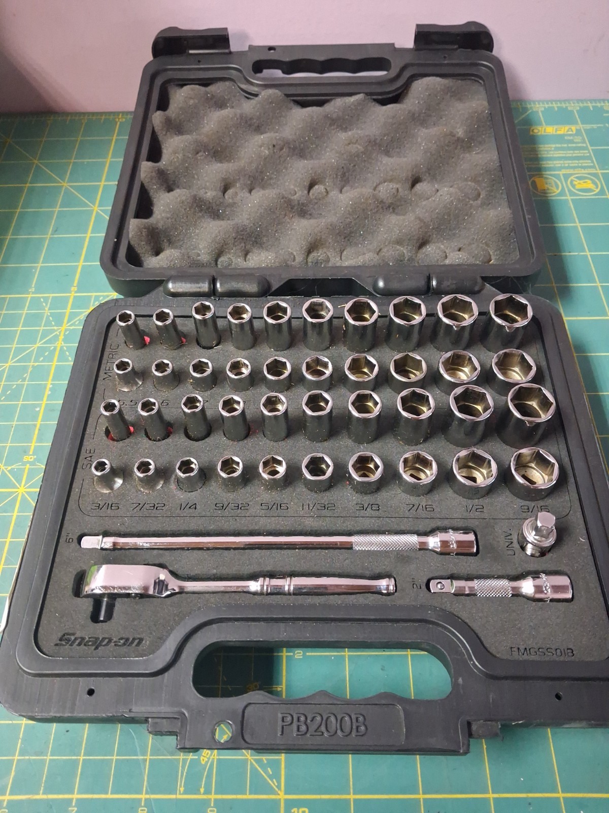 Snap-on 44-piece 1/4