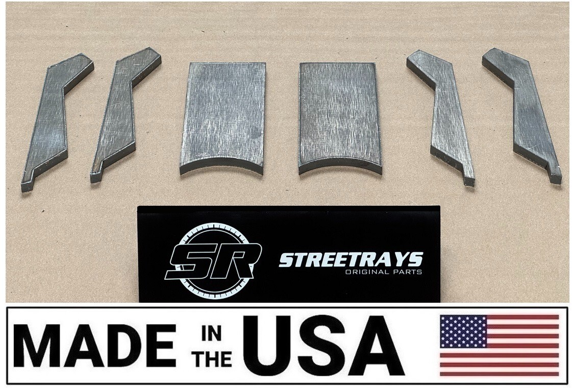 [SR] Weld-on Axle Knuckle C Gusset Kit FOR Jeep Wrangler 07-18 JK Dana 30 & 44