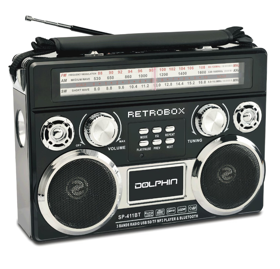 Supersonic SC-1097BT Retro AM/FM/SW Radio - Supersonic SC-1097BT Retro AM/FM/SW Radio -