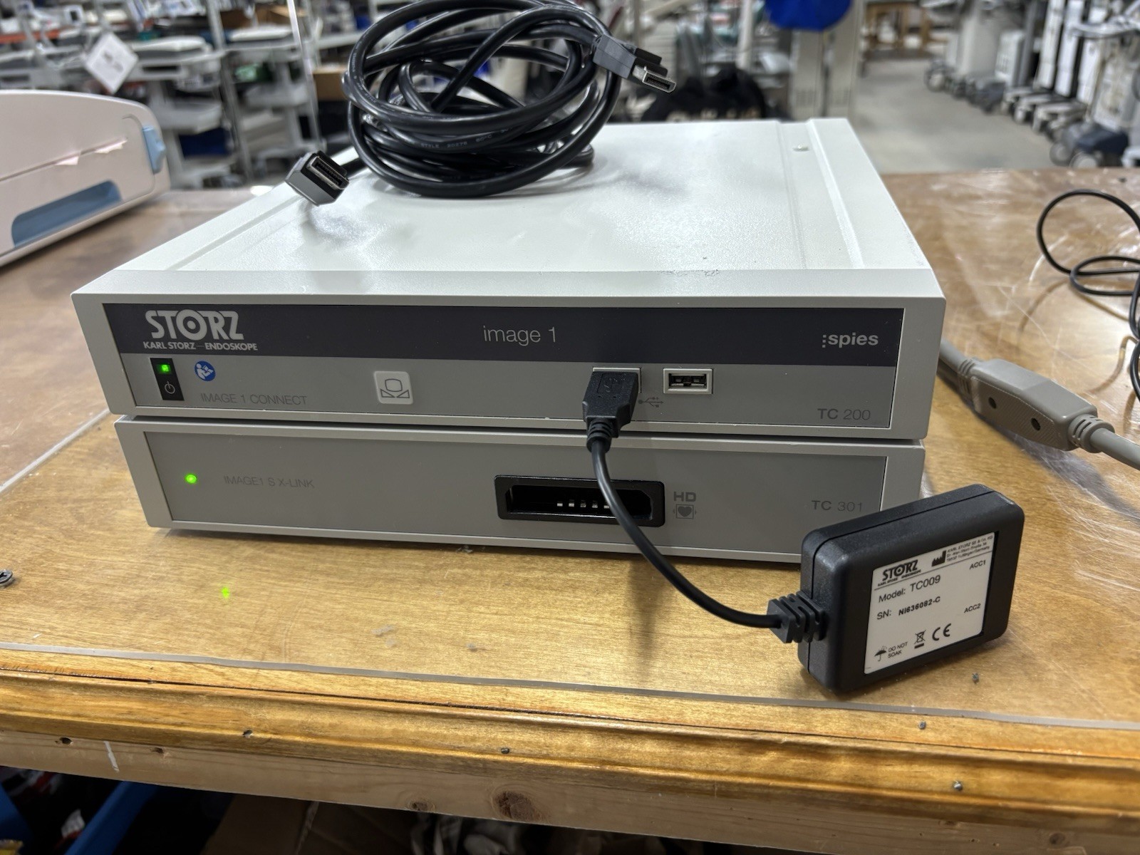 Karl Storz IMAGE 1 Spies TC200 + TC301 Endoscopy Video System Set