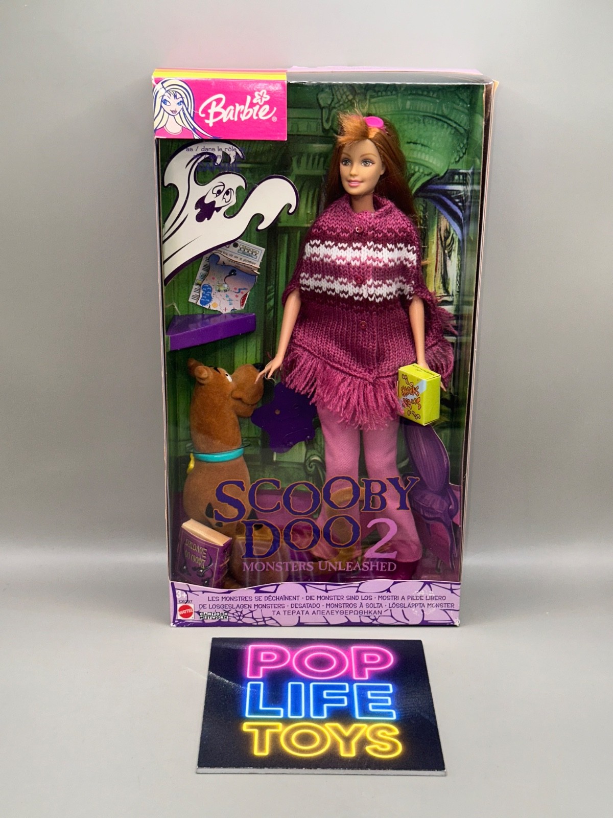 Vintage 2003 Mattel Barbie “Scooby-Doo 2 Monsters Unleashed Daphne” #C6297 *NRFB