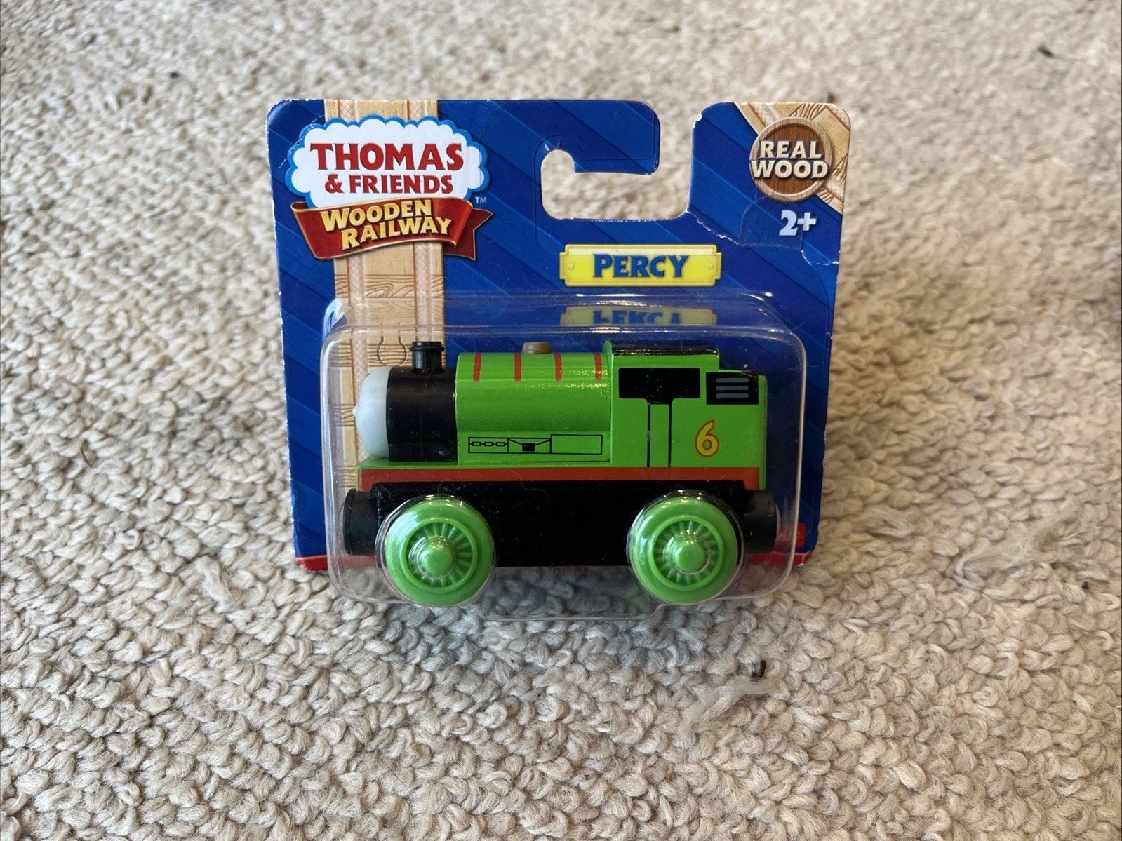 PERCY Thomas the train & Friends Wooden Railway NEW in sealed package Y4082 NIP PERCY Thomas the train & Friends Wooden Railway NEW in sealed package Y4082 NIP