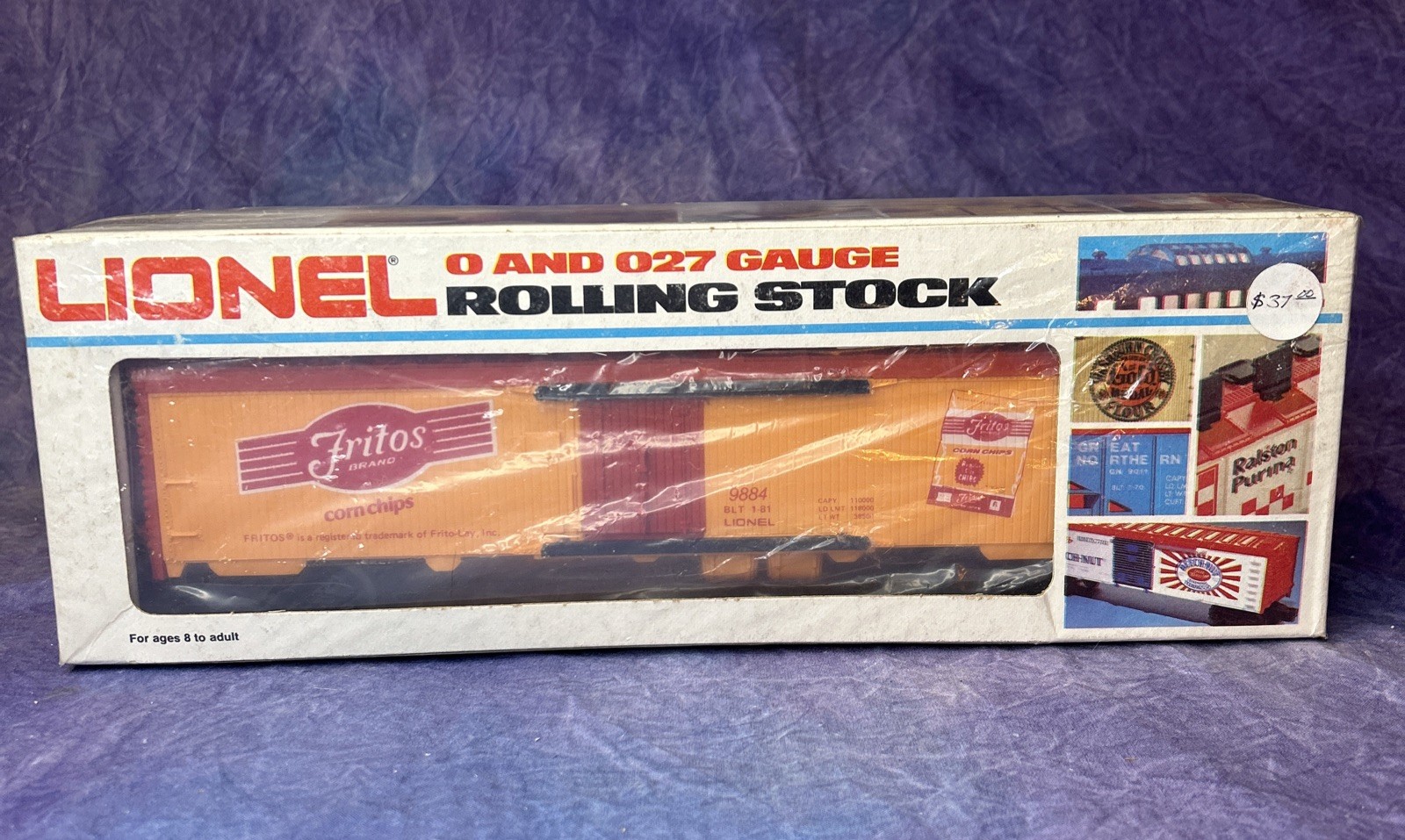 Lionel 6-9884 O And 027 Gauge Fritos Reefer Car NIB Sealed Lionel 6-9884 O And 027 Gauge Fritos Reefer Car NIB Sealed