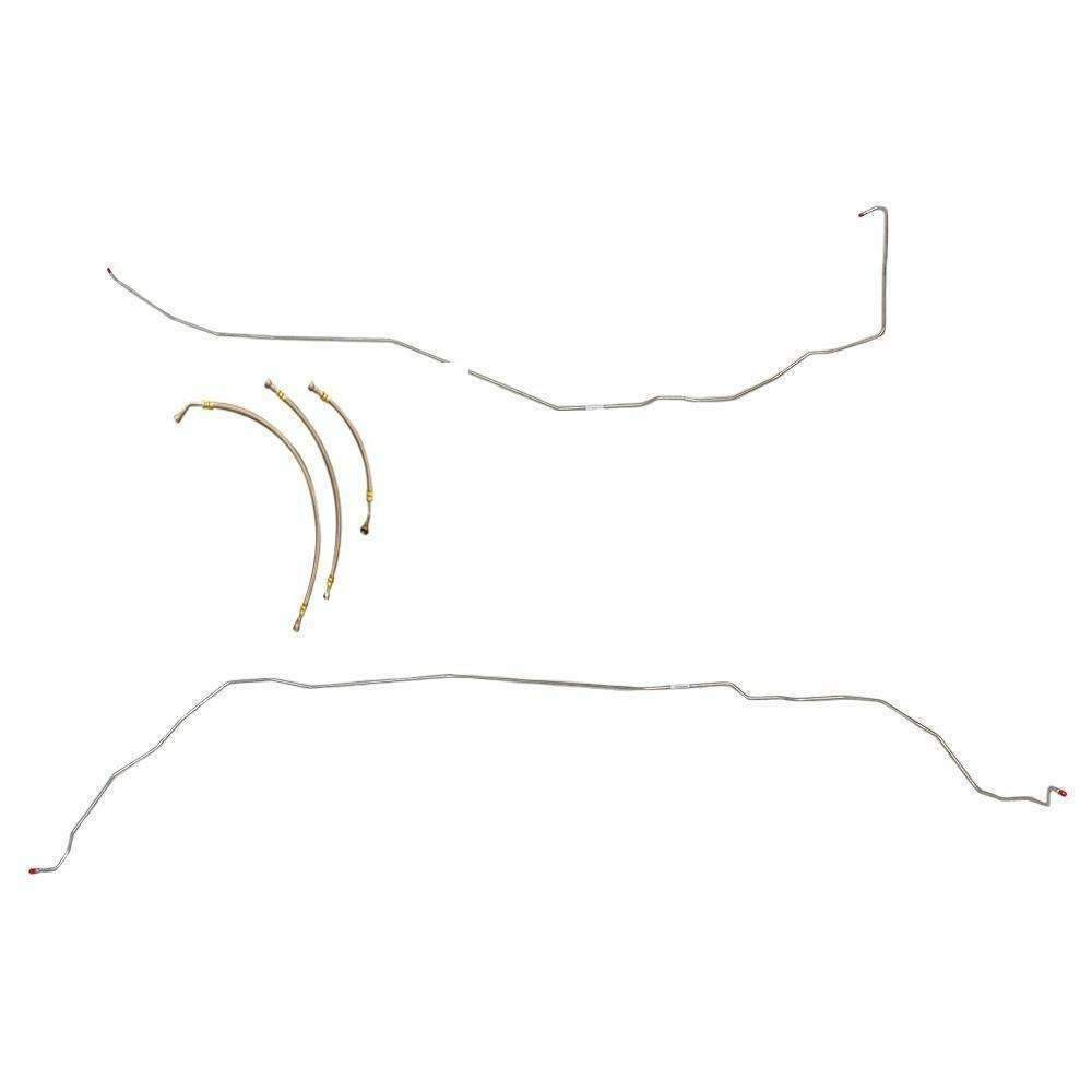 Complete Fuel Lines For 2005-2010 Chevrolet Cobalt 2.2L Stainless XGL0401SS