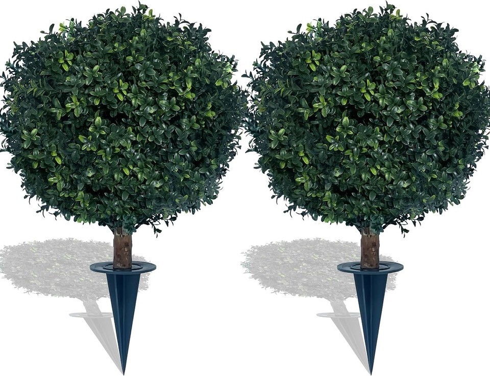 kyesyes Artificial Boxwood Ball Bush 27 kyesyes Artificial Boxwood Ball Bush 27