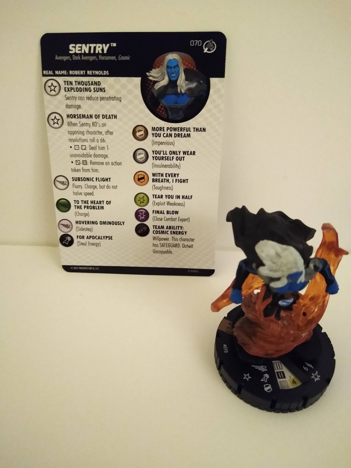 Heroclix Sentry 070 Marvel Avengers Fantastic Four Empyre Chase