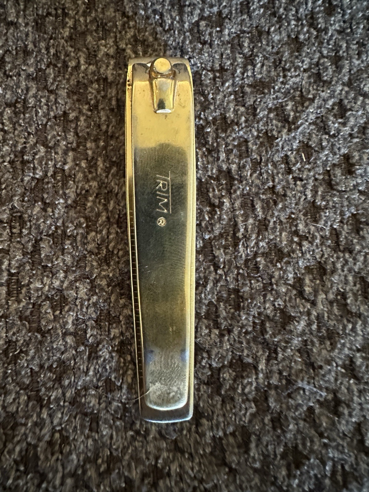 Vintage TRIM Bassett USA 86 Large Nail Clipper 3-1/8” Stainless Steel Manicure