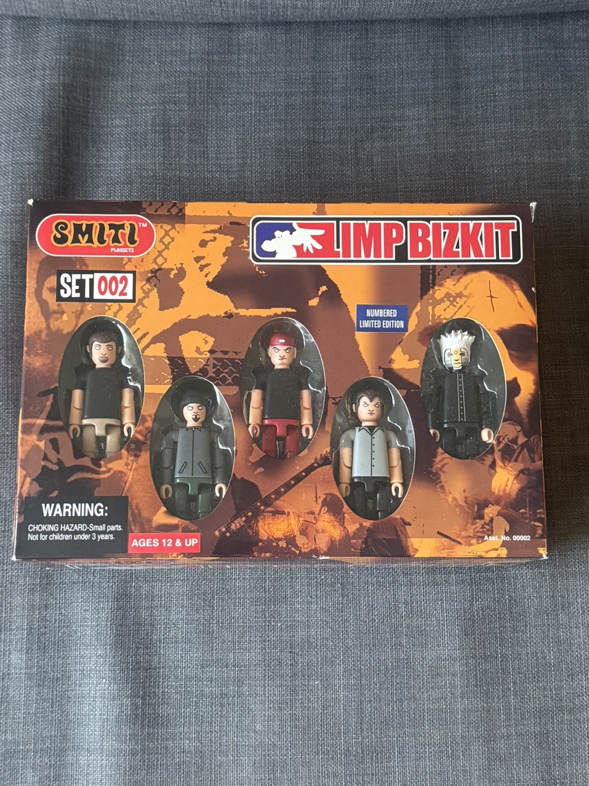 LIMP BIZKIT - Limited Edition Smiti Set 002 - FACTORY SEALED - FRED DURST - 2001 LIMP BIZKIT - Limited Edition Smiti Set 002 - FACTORY SEALED - FRED DURST - 2001