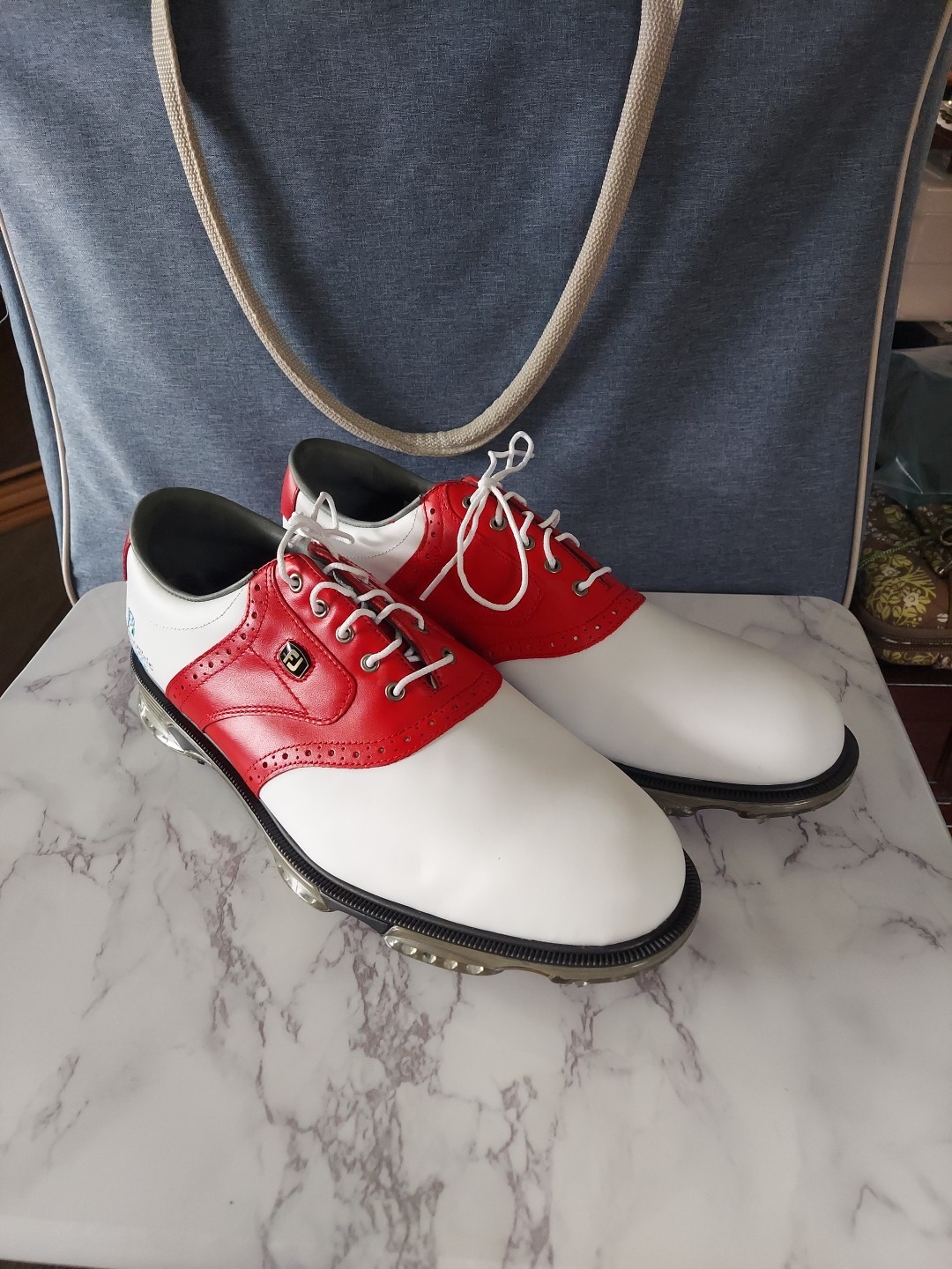 Footjoy Dryjoy OptiFlex2 Golf  Shoes Size 10.5 Cleveland Clinic Children\'s Limit