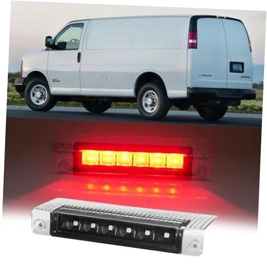 Third 3rd Brake Light LED for 2003-2017 Chevy 2003-2017 Chevy Express black Third 3rd Brake Light LED for 2003-2017 Chevy 2003-2017 Chevy Express black