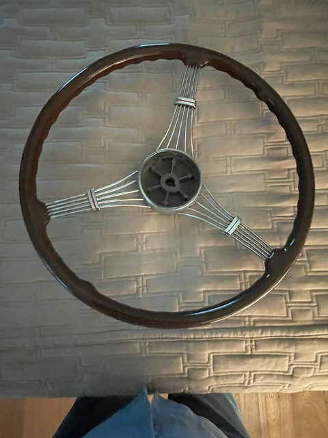 Vintage ORIGINAL 1939 Ford Banjo Steering Wheel Vintage ORIGINAL 1939 Ford Banjo Steering Wheel