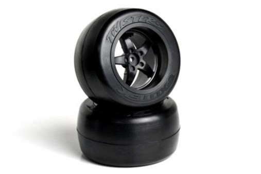 Exotek Twister Pro Drag Belted Tire and Wheel Set with Firm Foam Inserts 2155