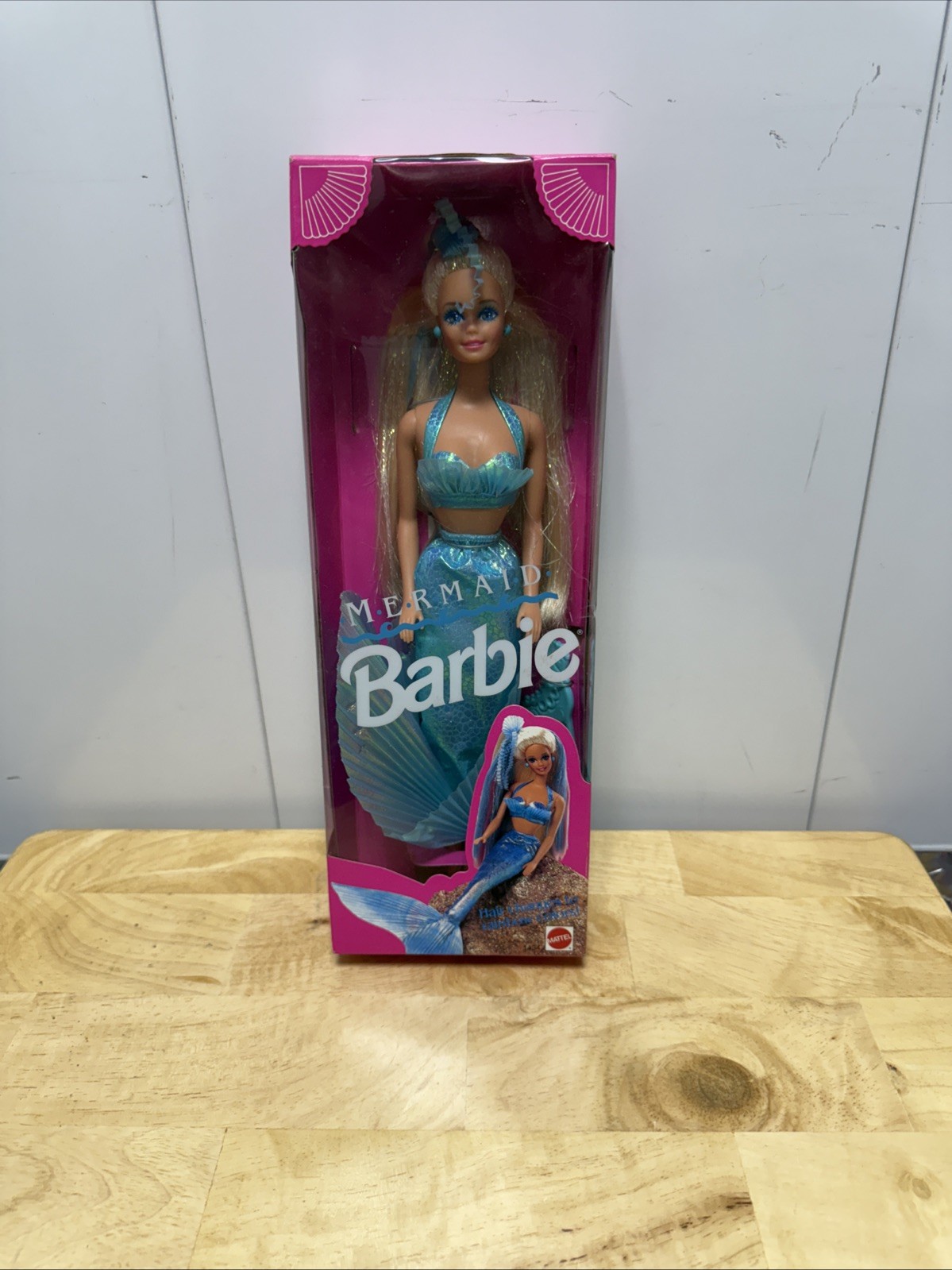 Vintage 1991 Mattel Mermaid Barbie #1434 Hair Rainbow Changes NRFB Vintage 1991 Mattel Mermaid Barbie #1434 Hair Rainbow Changes NRFB