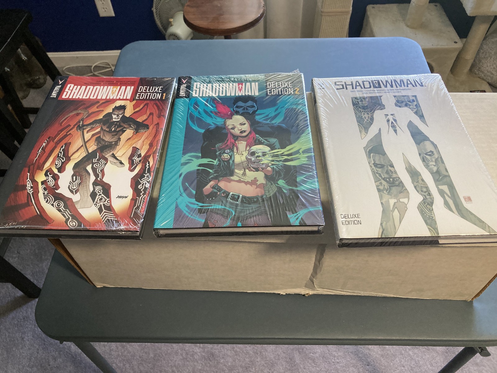 VALIANT DELUXE EDITION SHADOWMAN COLLECTION, VALIANT, ALL SEALED VALIANT DELUXE EDITION SHADOWMAN COLLECTION, VALIANT, ALL SEALED