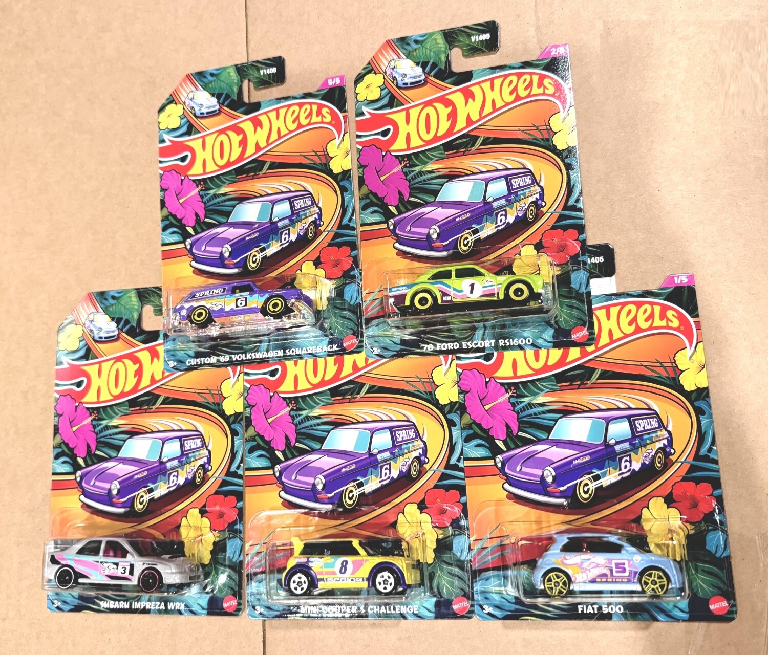 2024 Hot Wheels Spring Easter Series Complete - Set of 5 Cars - Diecast 1/64 NEW 2024 Hot Wheels Spring Easter Series Complete - Set of 5 Cars - Diecast 1/64 NEW