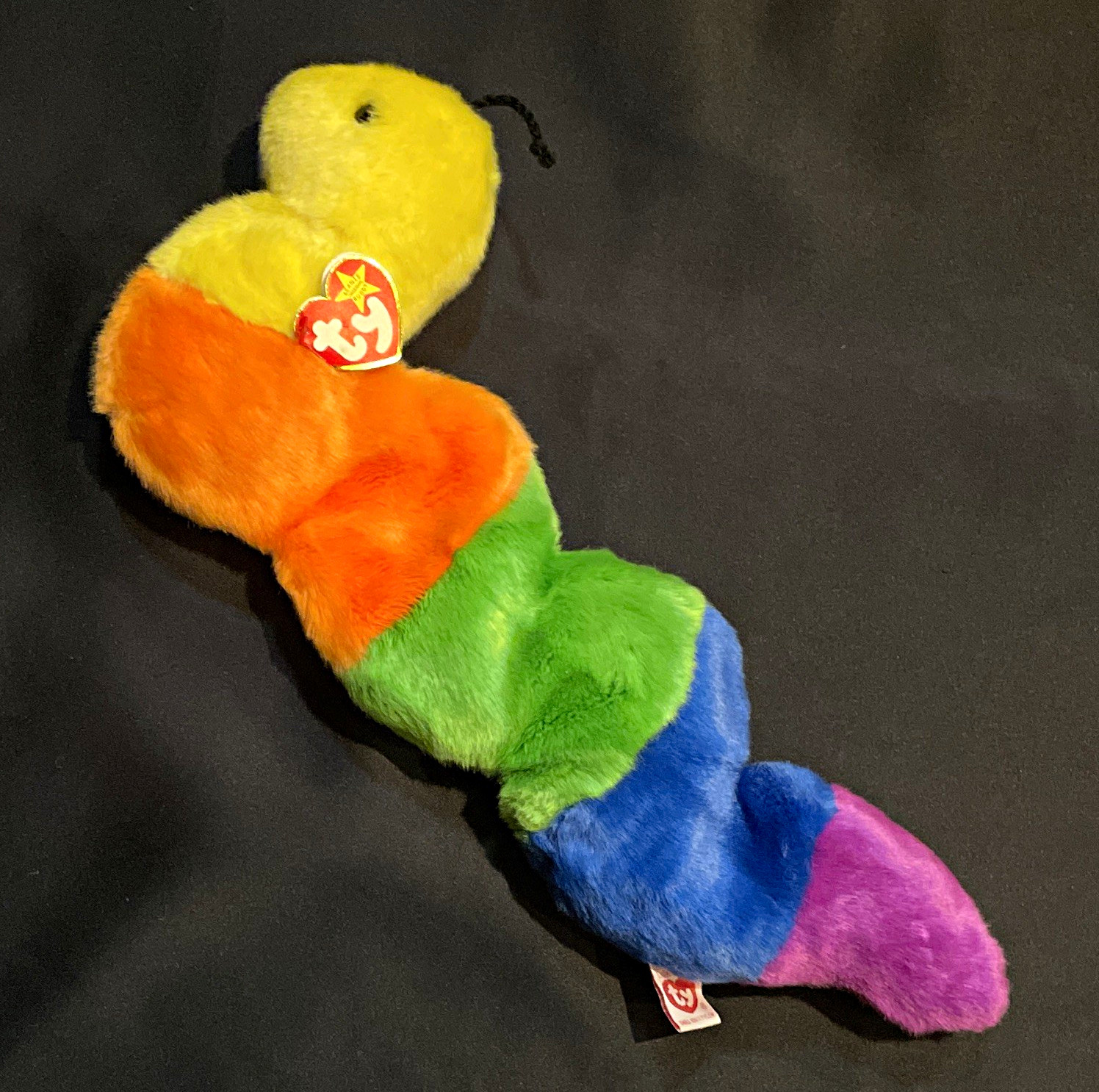 Ty Beanie Buddy - Inch Caterpillar Retired Beanie Babies 1999 Vintage Y2K Ty Beanie Buddy - Inch Caterpillar Retired Beanie Babies 1999 Vintage Y2K