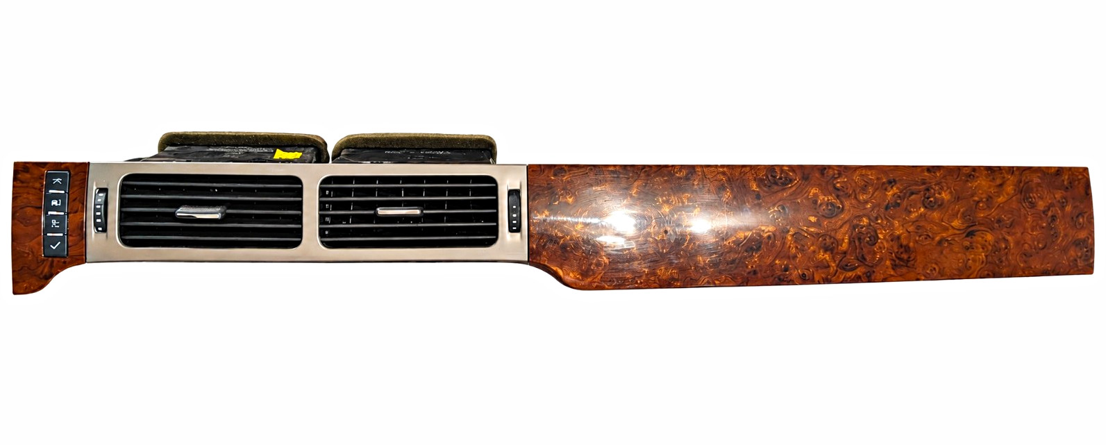 2007-2013 GMC Yukon Dashboard Trim/Vent Wood Grain OEM With OEM Switches 2007-2013 GMC Yukon Dashboard Trim/Vent Wood Grain OEM With OEM Switches
