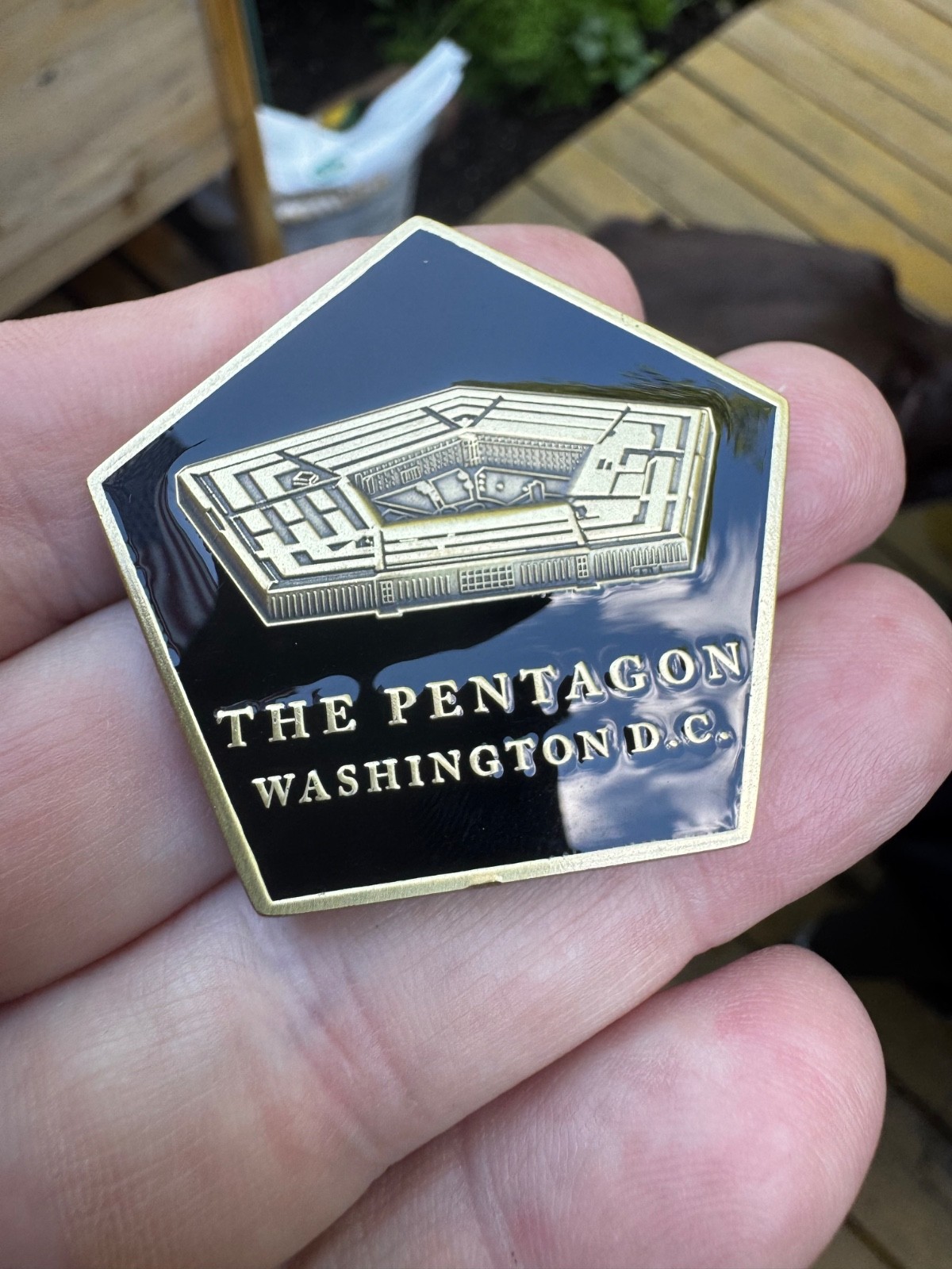 The Pentagon Department of Defense and Department of the Army Challenge coin The Pentagon Department of Defense and Department of the Army Challenge coin