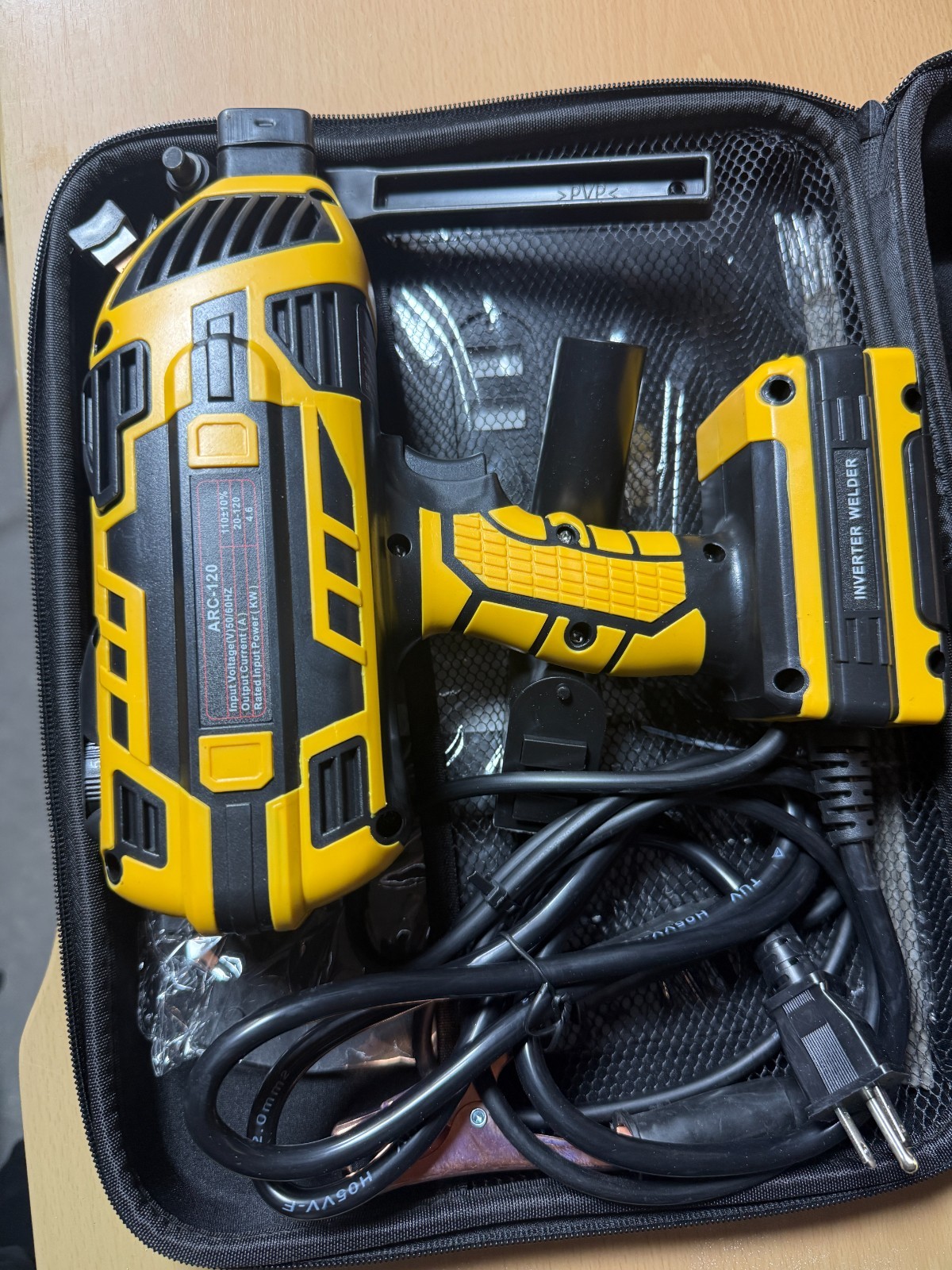 ARC-120 Handheld Inverter Stick Welder 110V 20-120A 4.6KW Portable Kit