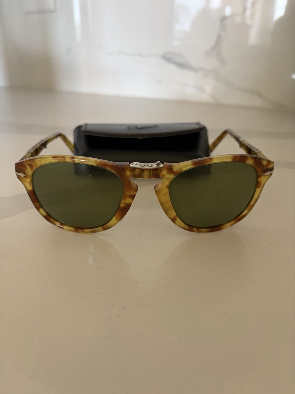 Persol 714 Steve McQueen Foldable Glasses Frames and Case 54cm Persol 714 Steve McQueen Foldable Glasses Frames and Case 54cm