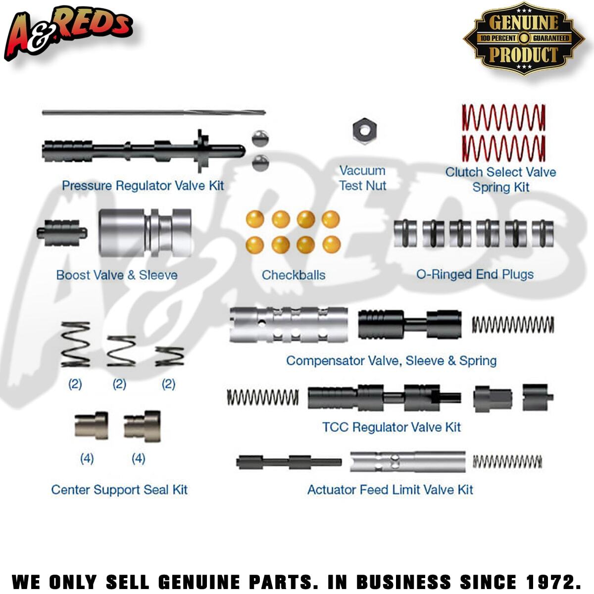 Sonnax 6L45 6L50 6L80 6L90 Zip Kit (#6L45-6L90-ZIP)