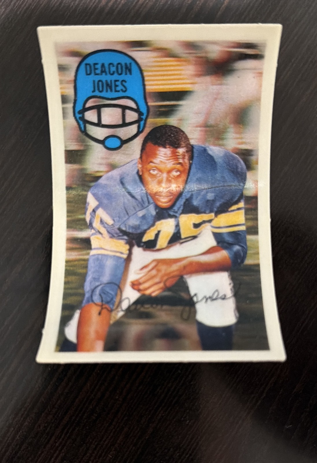 1970 Kellogg\'s 3-D Super Stars - Deacon Jones #38 1970 Kellogg\'s 3-D Super Stars - Deacon Jones #38
