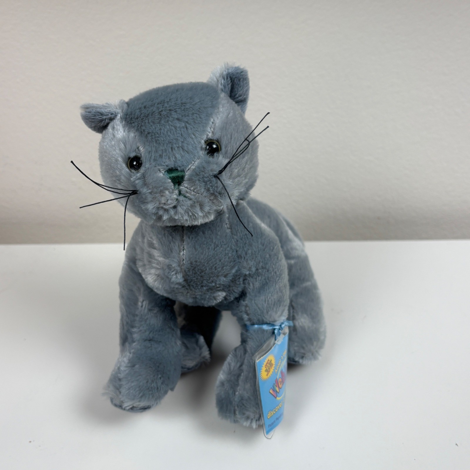 Ganz Webkinz Charcoal Cat Plush Stuffed Animal HM152 NWT Unused Code Gray Ganz Webkinz Charcoal Cat Plush Stuffed Animal HM152 NWT Unused Code Gray